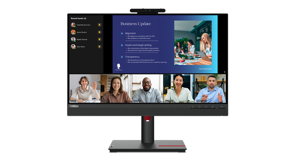 Lenovo ThinkVision T24v-30 23.8-inch FHD VoIP Monitor - 63D8MAR3US