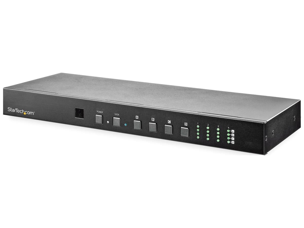 StarTech.com 4x4 HDMI Matrix Switch w/Audio and Ethernet Control - VS424HD4K60