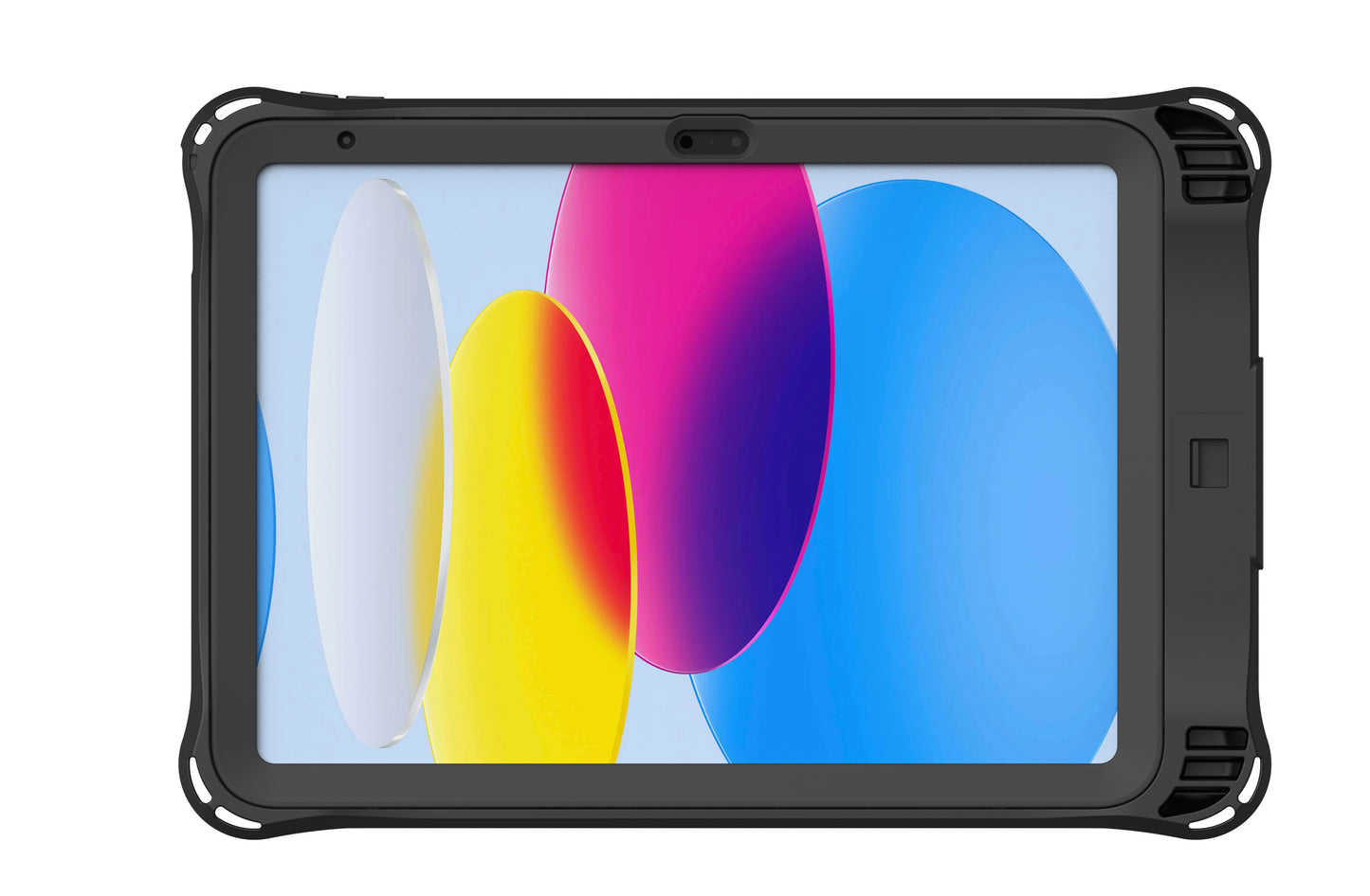 TechProtectus Shockproof iPad 10.9 Gen10 Rugged Case with 3.5mm/USB-C Splitter - TP-BK-IP10.9-3.5C