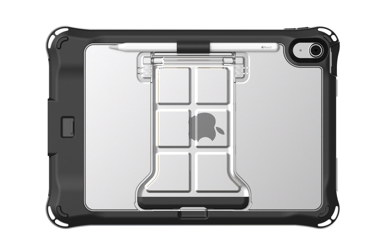 TechProtectus Shockproof iPad 10.9 Gen10 Rugged Case with 3.5mm/USB-C Splitter - TP-BK-IP10.9-3.5C