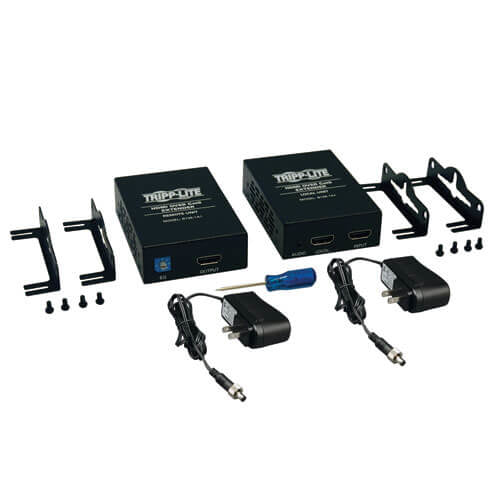Tripp Lite HDMI Over Cat5/6 Active Video Extender Kit Transmitter Receiver 1080p 200 ft - B126-1A1